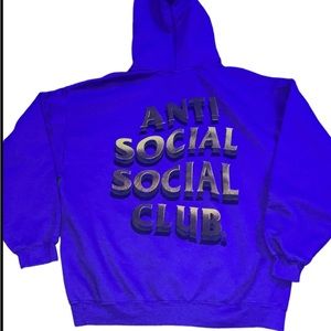 Rep Assc purple pullover hoodie